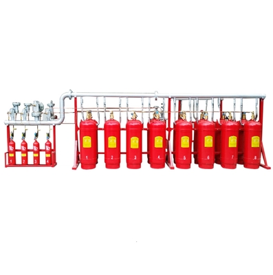 HFC227ea FM200 소방 시스템 40L - 180L 헤프타플루로프로판 소화기