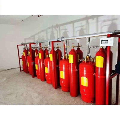 90Ltr FM200 피스톤 흐름 시스템 소방 장비 전기 수동 시작 모드