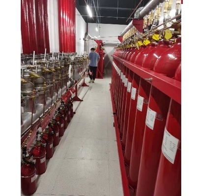 IG100 비활성 가스 화재 진압 시스템 실린더 70L - 90L 화재 소방 시스템
