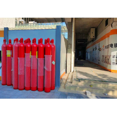 다기능 IG100 비활성 가스 소화 시스템 높은 내구성 빨간색