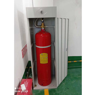 120L FM200 에이전트 캐비닛 소화기 단일 실린더 소화 시스템