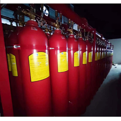 80L 15MPa 자동 화재 경보 시스템 IG541 폐쇄 화재 소각