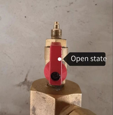 1.6MPa 압력 NOVEC 1230 소방 시스템 높은 안전 0.2L 0.4L 0.8L 1L